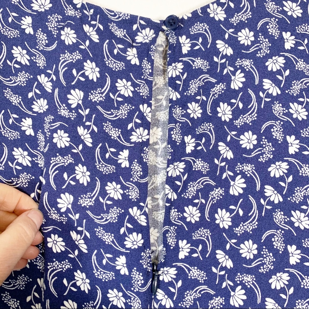 Reformation Blue Moon Dress Monterey Size 10 NWT - Picture 9 of 11